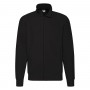 Felpa con zip lunga